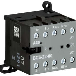 GJL1213501R0005 ABB - BC6-22-00-05 BC6-22-00-05 Mini Contactor 220 ... 240 V DC - 2 NO - 2 NC - Screw Terminals