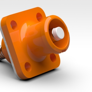 SLPIRCTPSO0 Amphenol Male Receptacle; 10.3 mm Radsok; 90° Coded