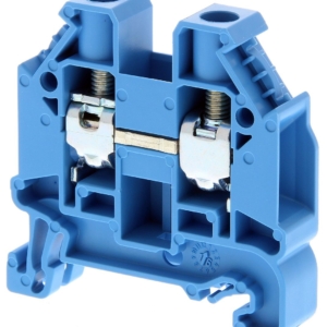 XW5T-S10-1.1-1BL Omron Omron DIN rail terminal block, Blue, Single level, 57 (IEC) A, 65 (UL) A