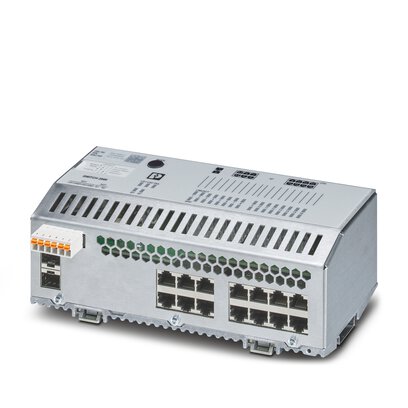 1089139 Phoenix Contact - FL SWITCH 2414-2SFX PN Managed Switch 2000, 14 RJ45 ports 10/100 Mbps, 2 SFP ports 100 Mbps, PROFINET Conformance-Class B, PROFINET mode preset, PROFINET status LEDs, extended temperature range