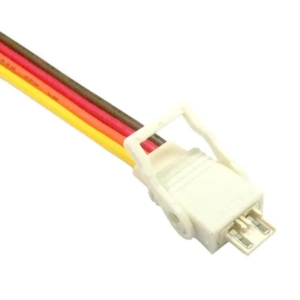 SSL11-P4LP0-B22A04 Amphenol Cable Assembly, W/ Lock, 4 Ways, 3 mm, 400 mm, 15.8 "