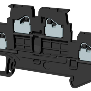 XW5T-P1.5-1.1-2 Omron Omron fuse-free DIN rail terminal, Gray, Double level, 15 (UL) A, 17.5 (IEC) A