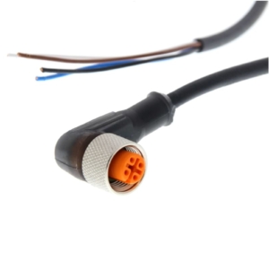 Y92E-M12PUR4A10M-L Omron Omron sensor cable equipped with M12 female right-angle connector. equipped with four numbers of conductors and PUR cable with a length of 10 m.