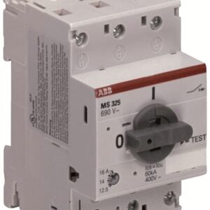 1SAM150000R1003 ABB - MS325-0.4 MS325-0.4 Manual Motor Starter 0.25 ... 0.40 A