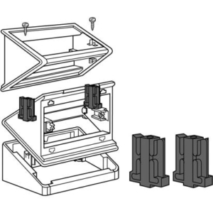 150530 BTicino coupling blocks for overlapping single-sided turrets art. 150501 and art. 150535