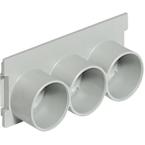 10252/3 BTicino Resin side panel for 3-pipe inlet with 25 mm diameter pipes for art. 10226BS
