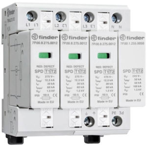 7P.04.8.275.1012 Finder Finder 7P.04.8.275.1012 7P.04.8.275.1012 Surge arrester 60 kA 1 pc.