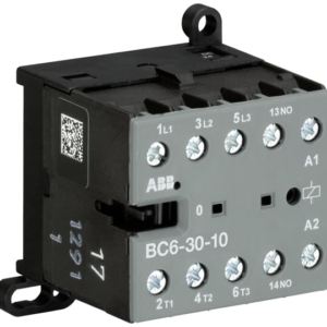 GJL1213001R0101 ABB - BC6-30-10-01 BC6-30-10-01 Mini Contactor 24 V DC - 3 NO - 0 NC - Screw Terminals