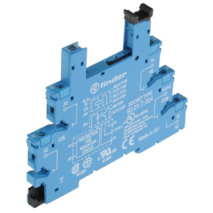 93.01.7.024 Finder Finder 93 socket for use with Relay series 34.81 and 34.51