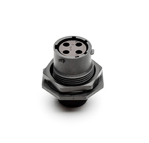 RTS712N4S03 Amphenol Female panel connector 4 pole; straight; crimp; bayonet locking; IP69k