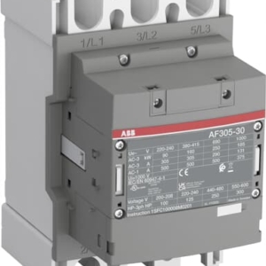 1SFL587002R1300 ABB - AF305-30-00-13 AF305-30-00-13 3 pole Contactor 1000 V IEC or 600 V UL contactor with Main Circuit Bars