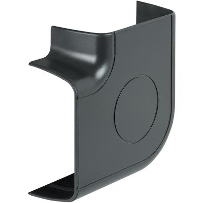 121005NGR BTicino cover for flat corner bottom art. 121005 for 120x60 mm channel or art. 121205 for 120x120 mm channel gray