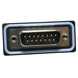 SDB-15PMMS-SL8001 Amphenol D Sub Connector, IP68, Standard, Plug, SDB, 15 Contacts, DA, Solder Cup