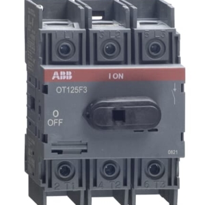 1SCA105033R1001 ABB - OT125F3 OT125F3 SWITCH-DISCONNECTOR