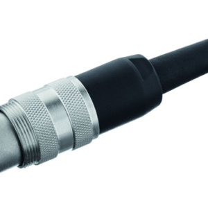 T 3360 010 U Amphenol Male cable connector 5 pole IP40; solder; silver; straight; screwlocking