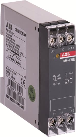 1SVR550855R9400 ABB - CM-ENE MAX CM-ENE MAX Liquid level relay 1n/o, 24VAC