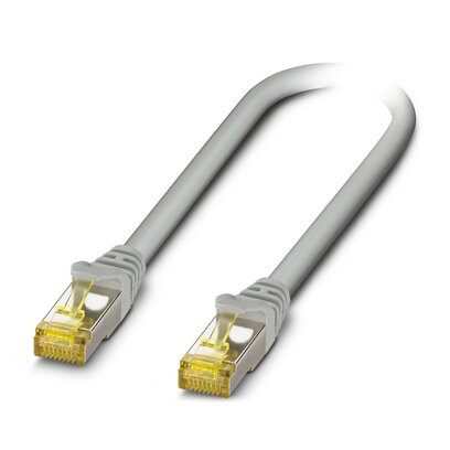 1227590 Phoenix Contact - NBC-R4OC/12,5-BC6A/R4OC Patch cable, degree of protection: IP20, cable length: 12.5 m, number of positions: 8, 10 Gbps, CAT6A, connection method: Pierce connection, connection cross section: AWG 26- 26, cable outlet: straight, Ethernet