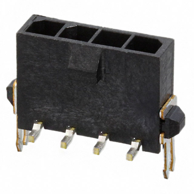 2-1445052-4 TE Connectivity CONN HEADER SMD 4POS 3MM Alias: MICRO MNL HDR ASSY S/ROW LF