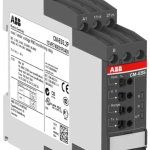 1SVR730831R0400 ABB - CM-ESS.2S CM-ESS.2S Voltage monitoring relay 2c/o, B-C=3-600VRMS, 110-130VAC