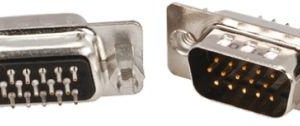 10090928-P264XLF Amphenol D-Sub High Density Board Mount Connectors, Input Output Connectors, 26-Way Male Straight, 200 Mating cycles