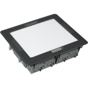 150703 BTicino retractable turret 1620 modules lid with customizable compartment and ergonomic handle