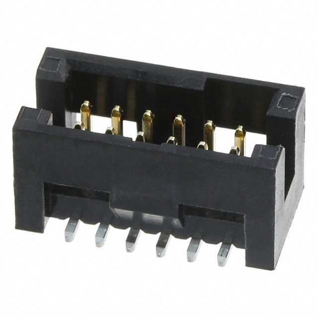 20021221-00012C4LF Amphenol Wire to Board connector, Shrouded vertical header, Surface Mount, Double Row, 12 Positions, 1.27mm (0.500in) Pitch.
