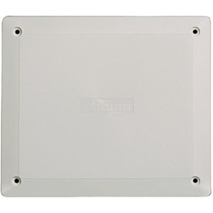 16201C BTicino replacement cover for box art. 16201 made of shockproof resin complete with fixing screws surface tintable