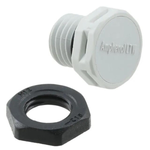 VENT-PS1YGY-O8001 Amphenol Connector Accessory, Grey, Vent, Amphenol LTW M12 Sensor Connectors