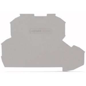 2000-2291 Wago Terminal plate thickness 07 mm grey
