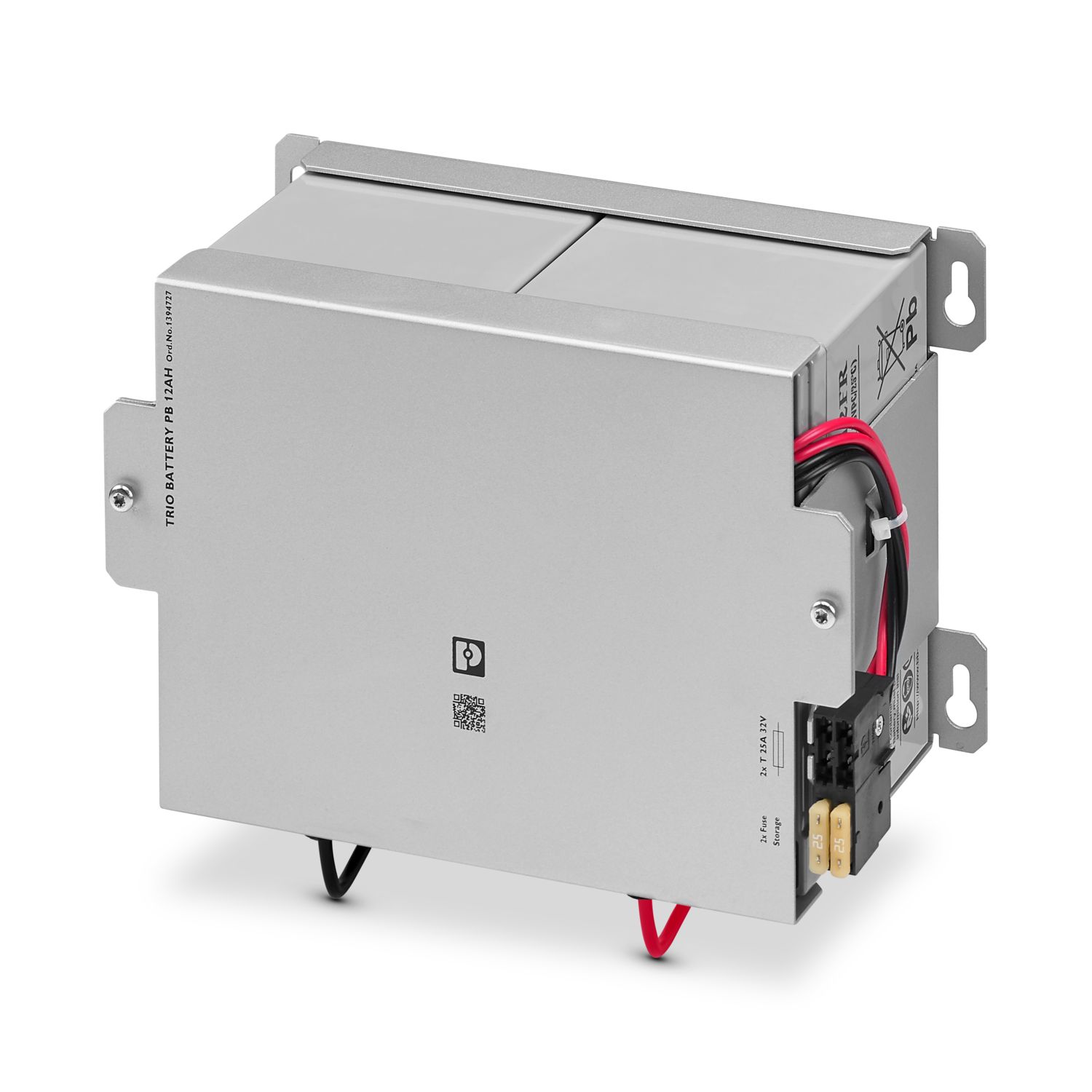 1394727 Phoenix Contact - TRIO-BAT/PB/24DC/12AH Battery module (device with battery), VRLA-AGM, 24 V DC, 12 Ah