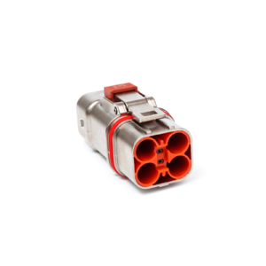 PL184X-41-6 Amphenol Female Connector; 4 Pole; HVIL; X-coded; 6 mm²