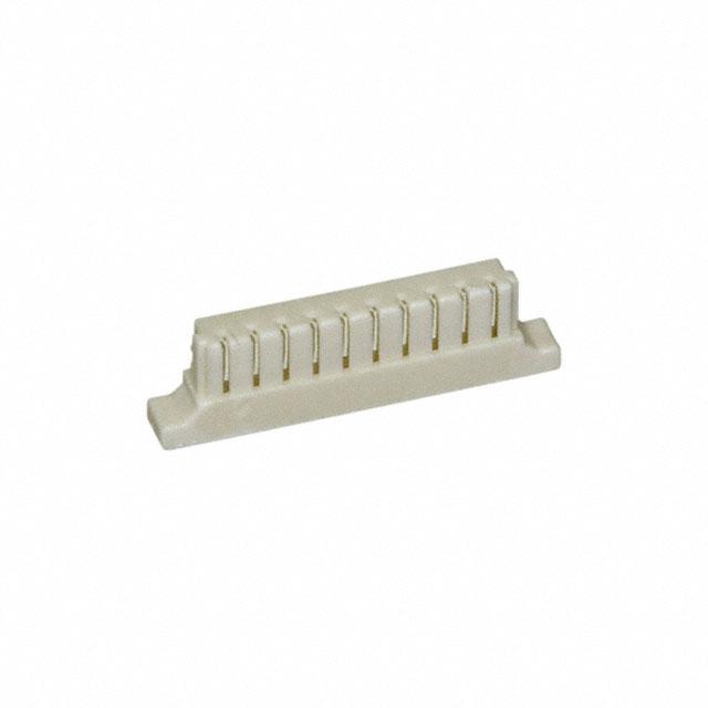 10145492-10LF Amphenol 0.8mm, Wire to Board connector, Receptacle HSG, 10Positions, Cream Color, Halogen Free, Glow Wire Compatible
