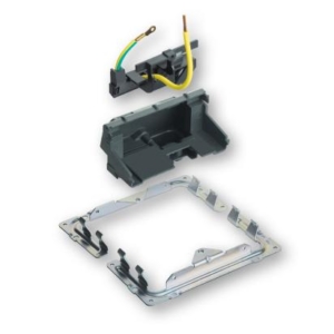 150640NK BTicino POPUP retractable turret, installation kit for recessed floating floor and desks