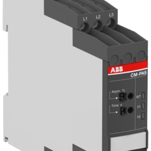 1SVR730774R3300 ABB - CM-PAS.41S CM-PAS.41S Three-phase monitoring relay 2c/o, 0,0.1-30s, L1-L2-L3=3x300-500VAC