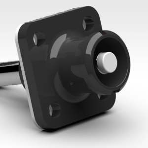 SLPIRBBPSB1 Amphenol Male Receptacle; 8.0 mm Radsok; 180° Coded