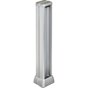 129051AL BTicino double-sided mini column section 120x120 mm height 780 mm natural aluminum color finish