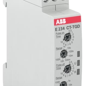 1SVR500160R0000 ABB - CT-TGD.12 CT-TGD.12 Time relay, pulse generator 1c/o, 24-240VAC 24-48VDC