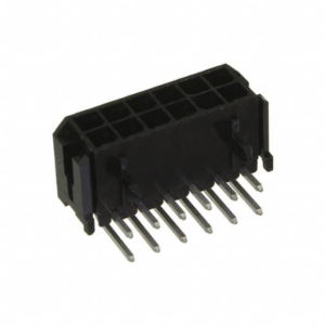 10132449-1221GLF Amphenol Pwr 3.0 HCC, Dual Row, Right Angle Through Hole Header, 80μin Min Matte Tin plating, Black Color, 12 Positions, GW Compatible PA9T, Tray packing.