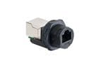 RCP-5SPFFH-SCM7001 Amphenol Panel Feedthrough Connector, CAT5e, RJ45 Socket - RJ45 Socket