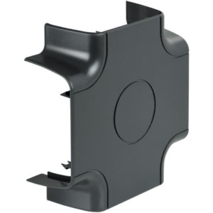 121107NGR BTicino cover for bottom X-shaped fitting art. 121107 for 120x60 mm channel or art. 121202 for 120x120 mm channel gray