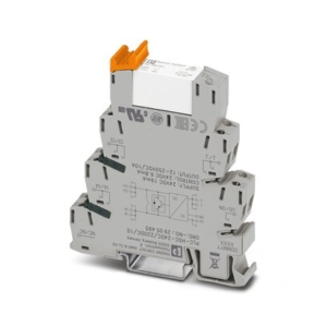 2905495 Phoenix Contact - PLC-HSC-24DC/220DC/10 PLC-INTERFACE, hybrid solid-state relay incl. bypass relay with screw connection, for mounting on NS 35/7,5 DIN rail, input: 24 V DC, output: 12 V DC ... 250 V DC/10 A