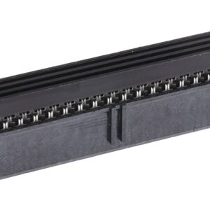 3-111196-3 TE Connectivity Ribbon Cable Connectors, Cable-to-Board, 80 Position, 1.27 mm [.05 in] Centerline, 2 Row, Receptacle, Polarization Mating Alignment Type; Alias: 80 RCPT SYSTEM 50 30 DPLX