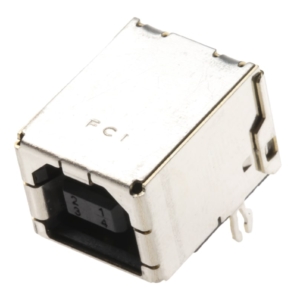 61729-1011BLF Amphenol USB Type B 20 Amphenol ICC Female Connector, Through Hole Mount