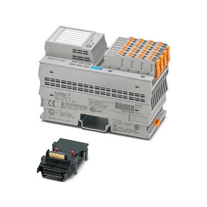 1213483 Phoenix Contact - AXL P DI16/2 1F Axioline P, Digital input module, Digital inputs: 16, 24 V DC, connection technology: 2-conductor, 24 V DC input, degree of protection: IP20