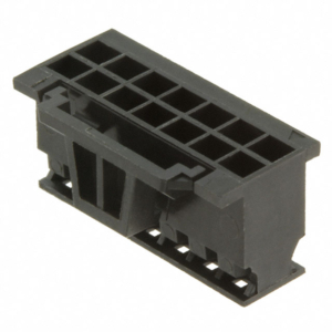 10073599-014LF Amphenol Active Latch Housing, Double Row, 14 Positions, 2.00mm (0.079in) Pitch