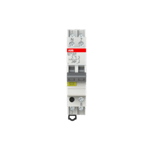 2CCA703110R0001 ABB - E211X-16-20 E211X-16-20ON-OFF Switch,16 A,acc. to EN 250/400 V AC,2NO,0NC,0CO, El. Color:Grey,1LED,Yellow, MW:1