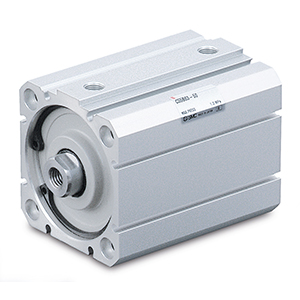 C55B20-15 SMC SMC C55 compact pneumatic cylinder, Double acting, 20mm bore, 15mm stroke