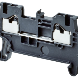 XW5T-P1.5-1.1-1 Omron Omron fuse-free DIN rail terminal, Gray, Single level, 15 (UL) A, 17.5 (IEC) A