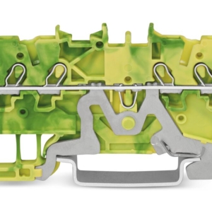 2000-1407 Wago WAGO 2000-1407 Earth cable clamp 3.50 mm Spring-loaded Attribution: Earths Green, Yellow 1 pc(s)