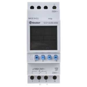 12.21.8.230.0000 Finder Finder ladder light timer, SPDT, 230 V ac, 1 channel, Minutes